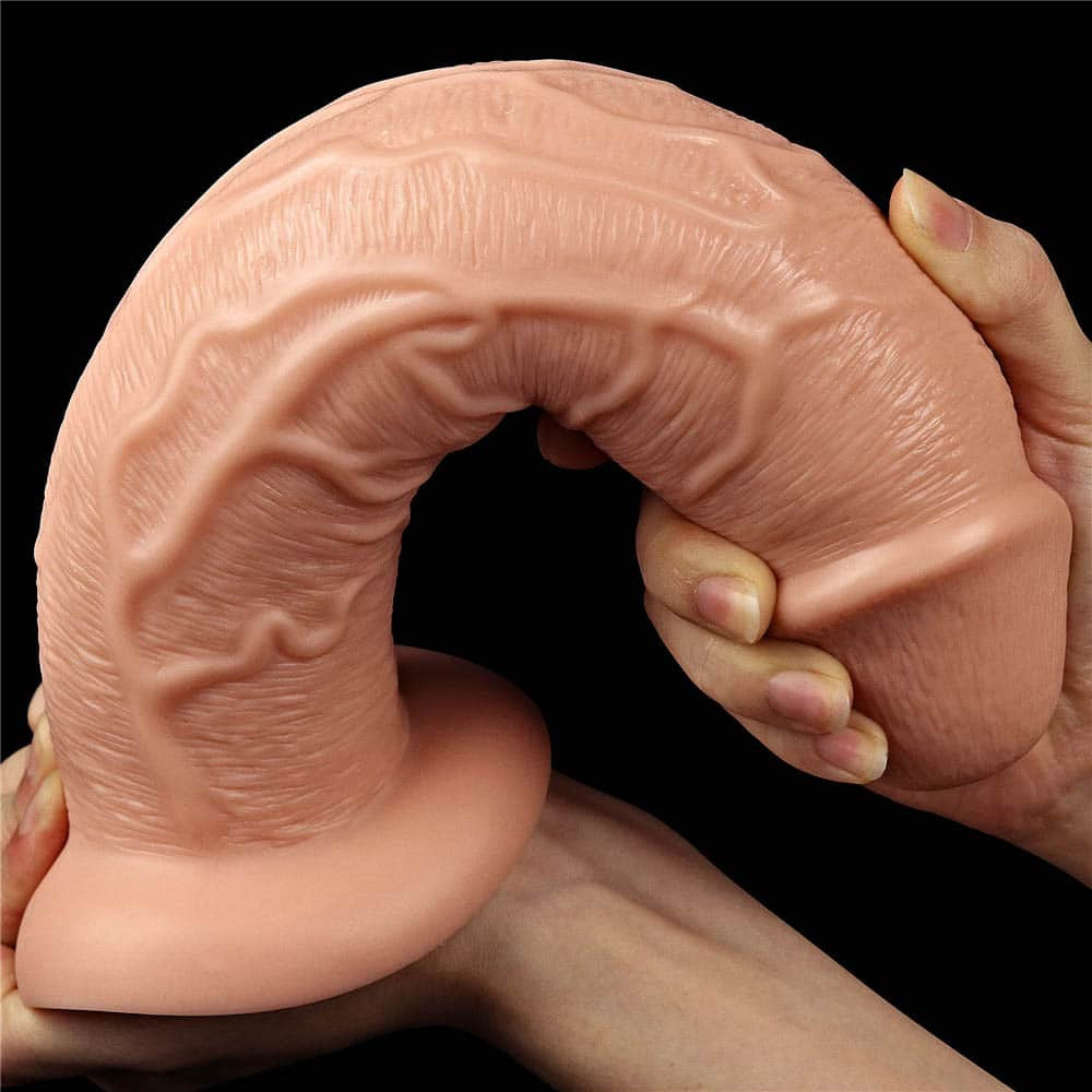 Realistic Long - Dildo Realistic cu Ventuză 27.5 cm