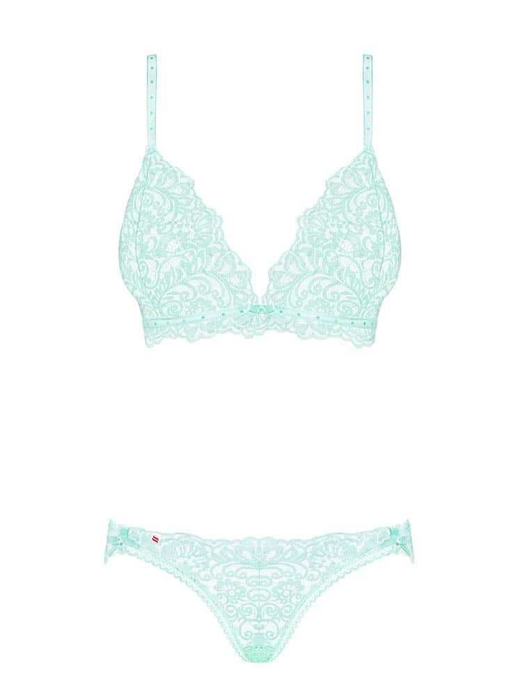 Delicanta - Set lenjerie intimă sexy pentru femei, L/XL