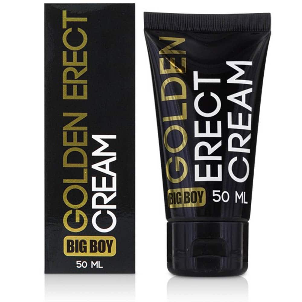 Big Boy Golden Erect - Cremă pentru Stimulare Erectie 50 ml