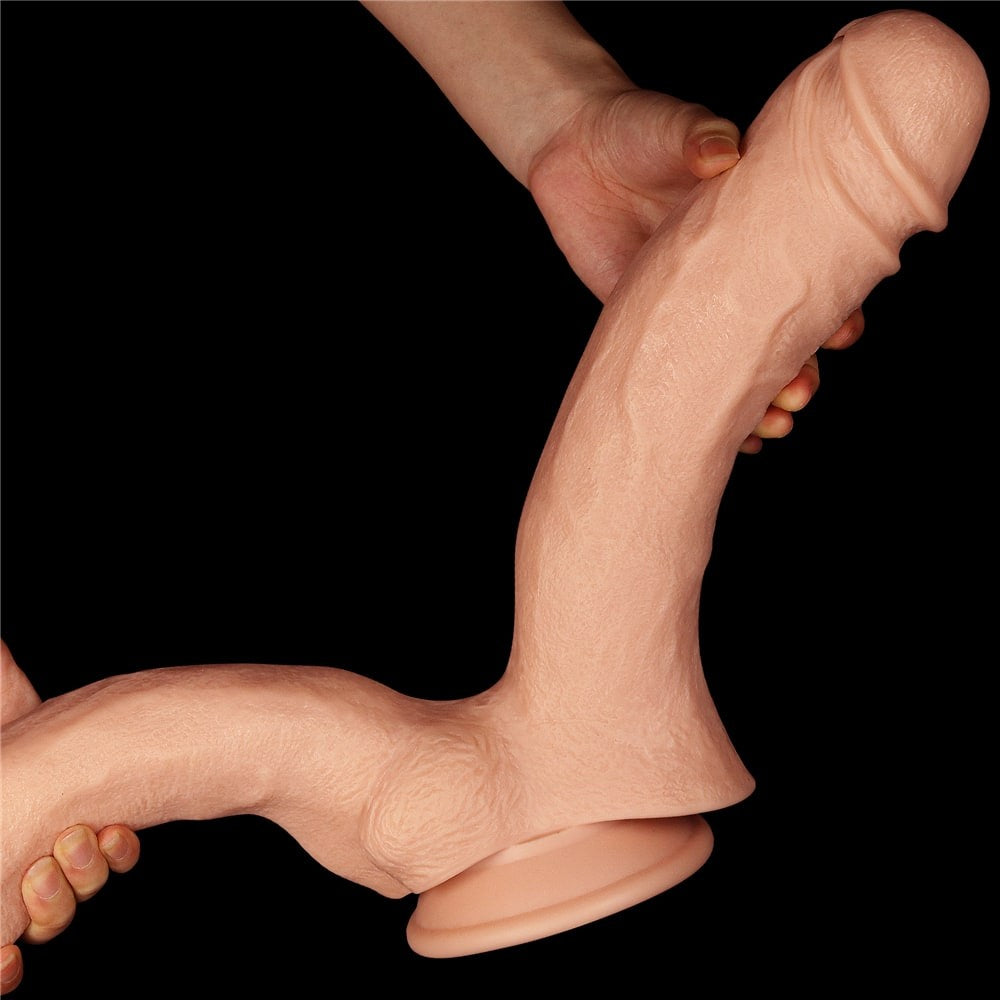 Double Drill - Dildo realistic dublu mare 30 cm