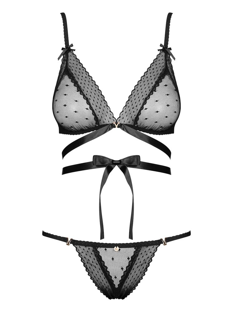 Baroneasa - Set lenjerie sexy pentru femei, S/M