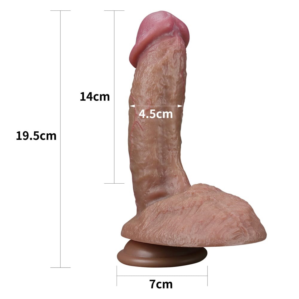 Nature Cock - Dildo Realistic Premium cu Ventuză 19.5 cm