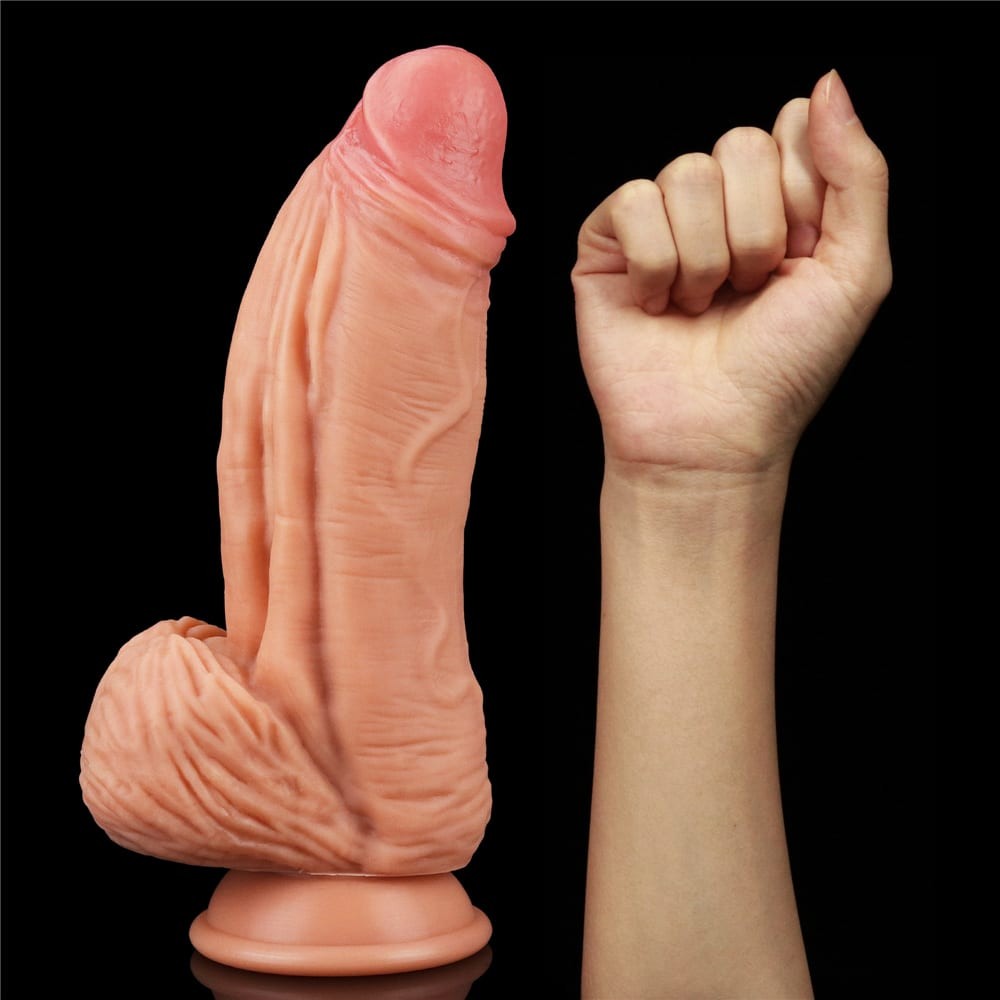 Grosolanul - Dildo Realistic Premium cu Ventuză 24.5 cm