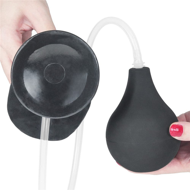 Ejaculare Extremă - Dildo Realistic cu Ejaculare Negru 27.5 cm