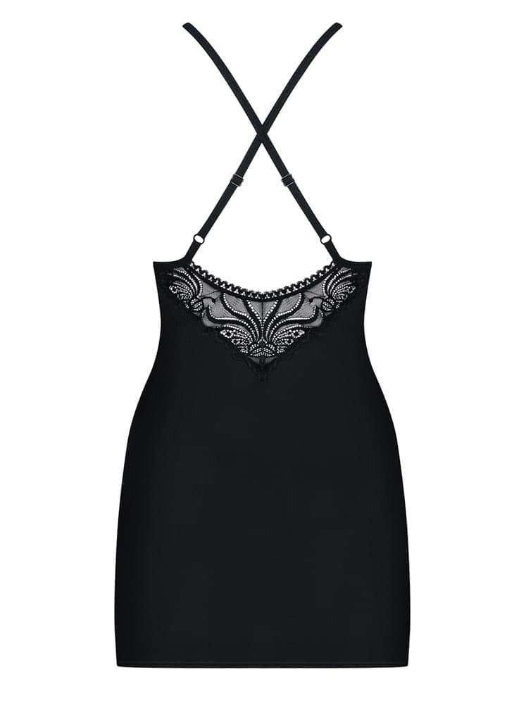 828-CHE-1 chemise & thong S/M - detaliu 3