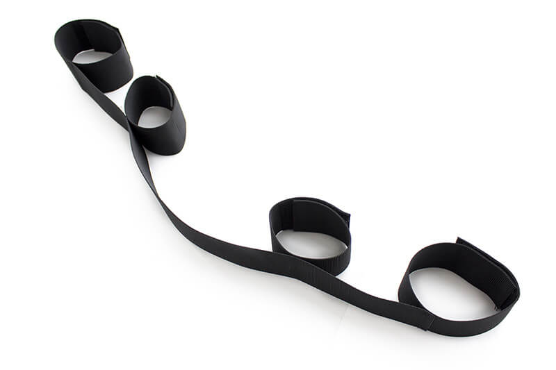 Catuse BDSM Nylon negru 3