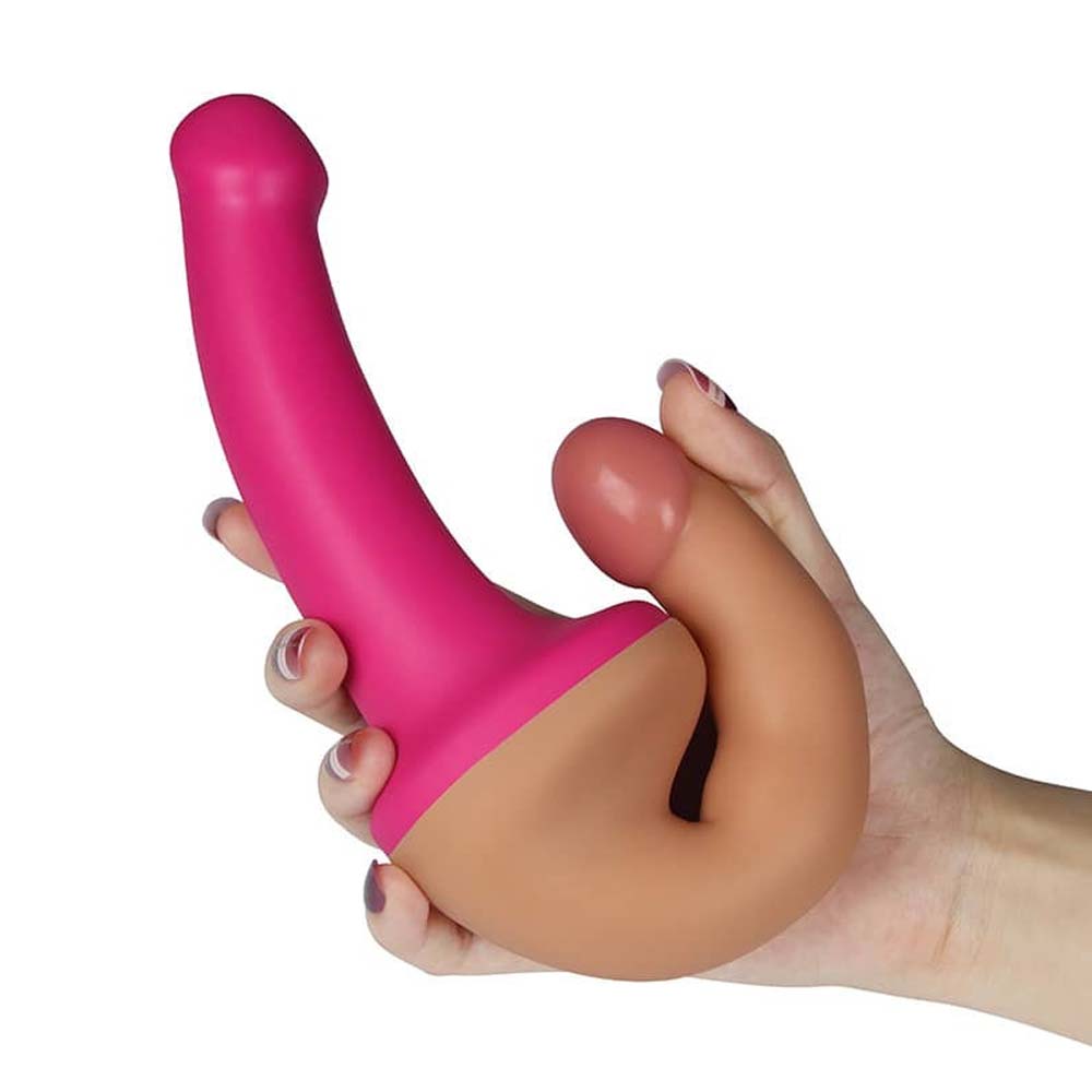 Mânerul - Dildo Dublu Colorat 30.5 cm