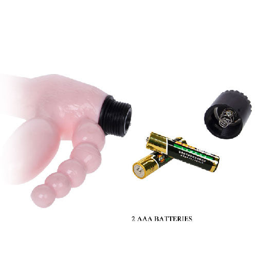 Uzi - Strap on realistic fara curele cu vibratie 25 cm