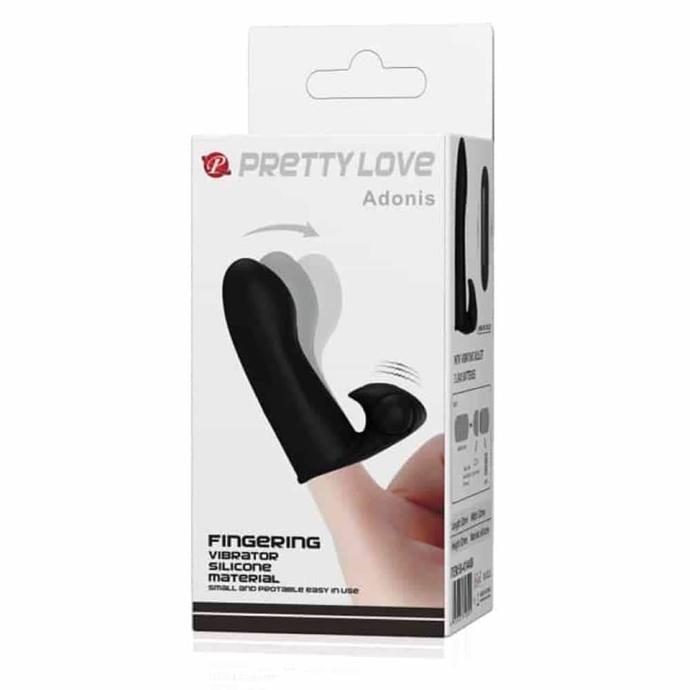 Adonis - Vibrator pentru deget, 8.2 cm - detaliu 3
