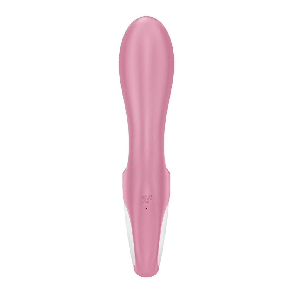 Air Pump Bunny 2 light red - Vibrator Iepuras Gonflabil, 20x4.2 cm - detaliu 2