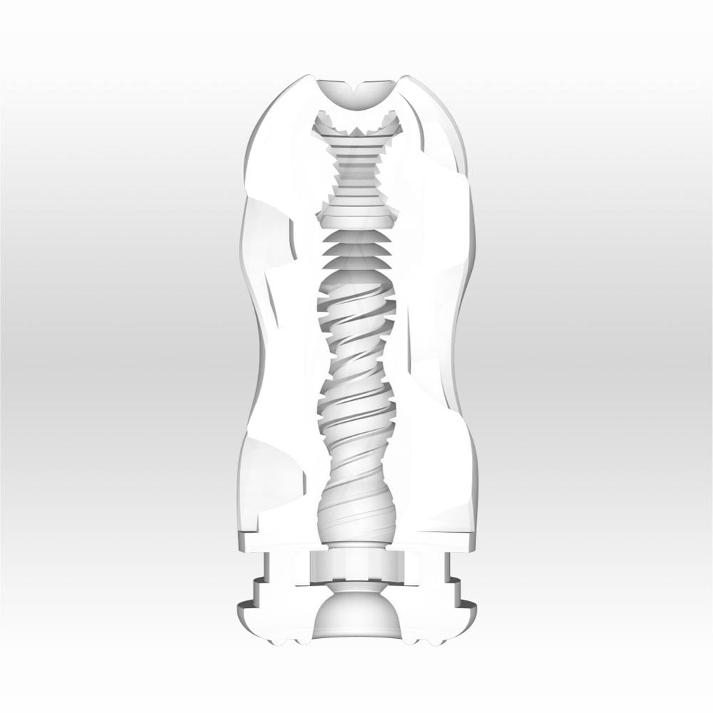 Air-Tech Gentle - Masturbator alb, 15.5 cm - detaliu 4