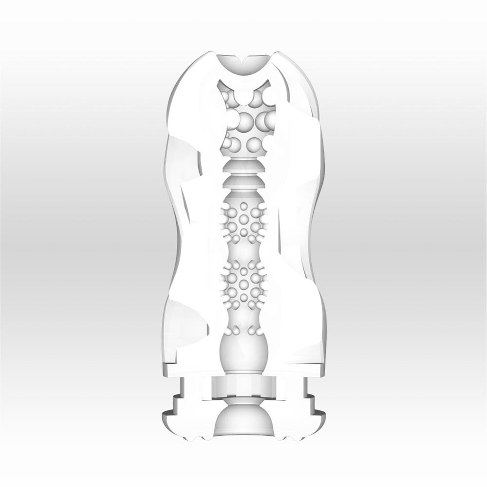 Air-Tech Regular - Masturbator roșu, 15.5 cm - detaliu 5