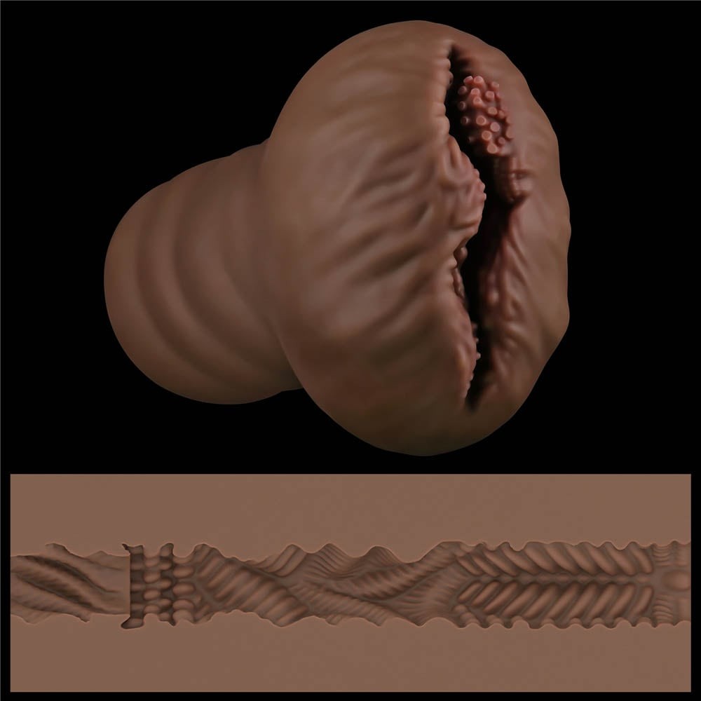 Alien's Pie 1 - Masturbator bărbați, maro, 23 cm - detaliu 2