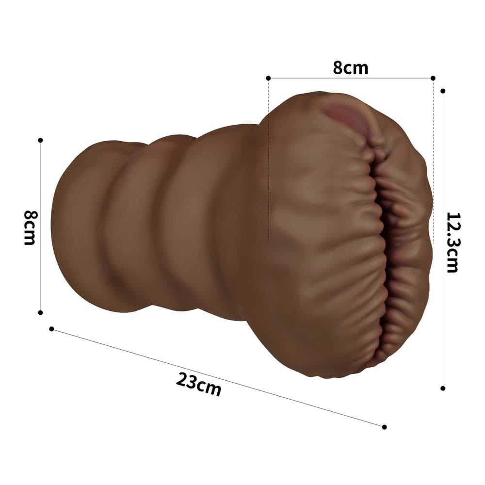 Alien's Pie 2 - Masturbator bărbați, maro, 23 cm