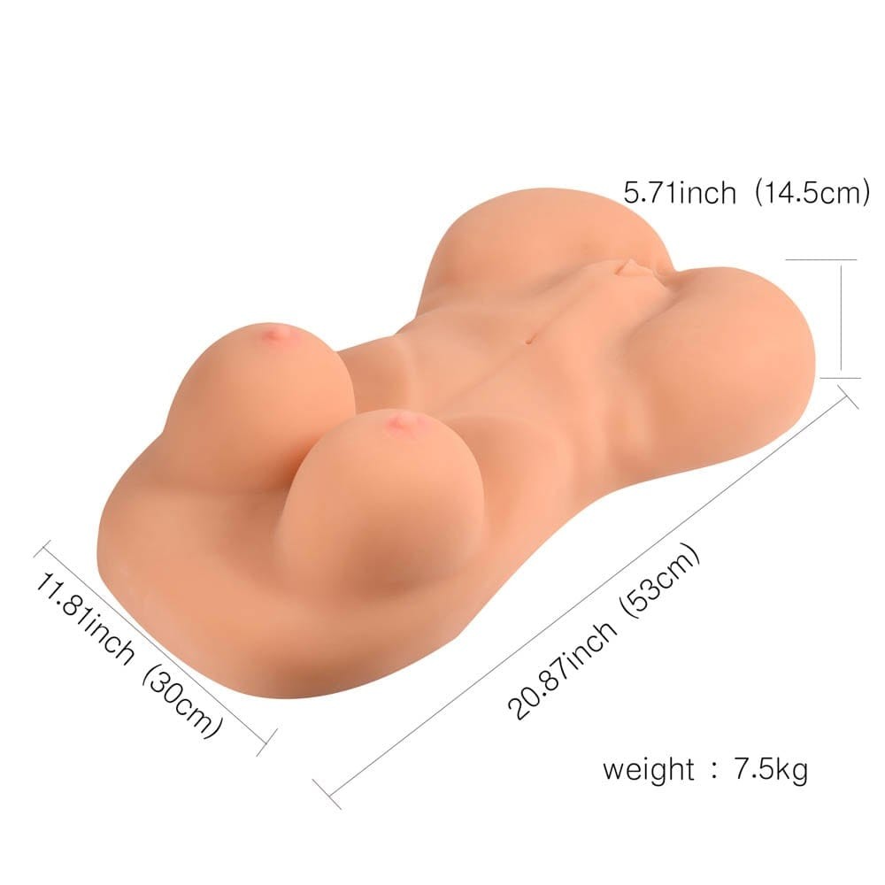 American Brand Sweet Pussy - Masturbator in Forma de Corp Femeie, 7 Kg - detaliu 3