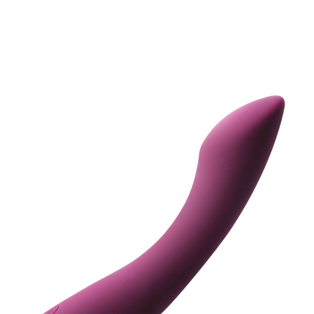 Amy 2 Violet - Vibrator Punct G din Silicon, 17 cm