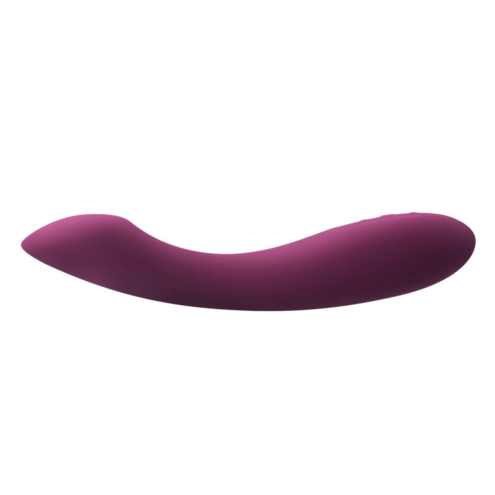 Amy 2 Violet - Vibrator Punct G din Silicon, 17 cm - detaliu 2