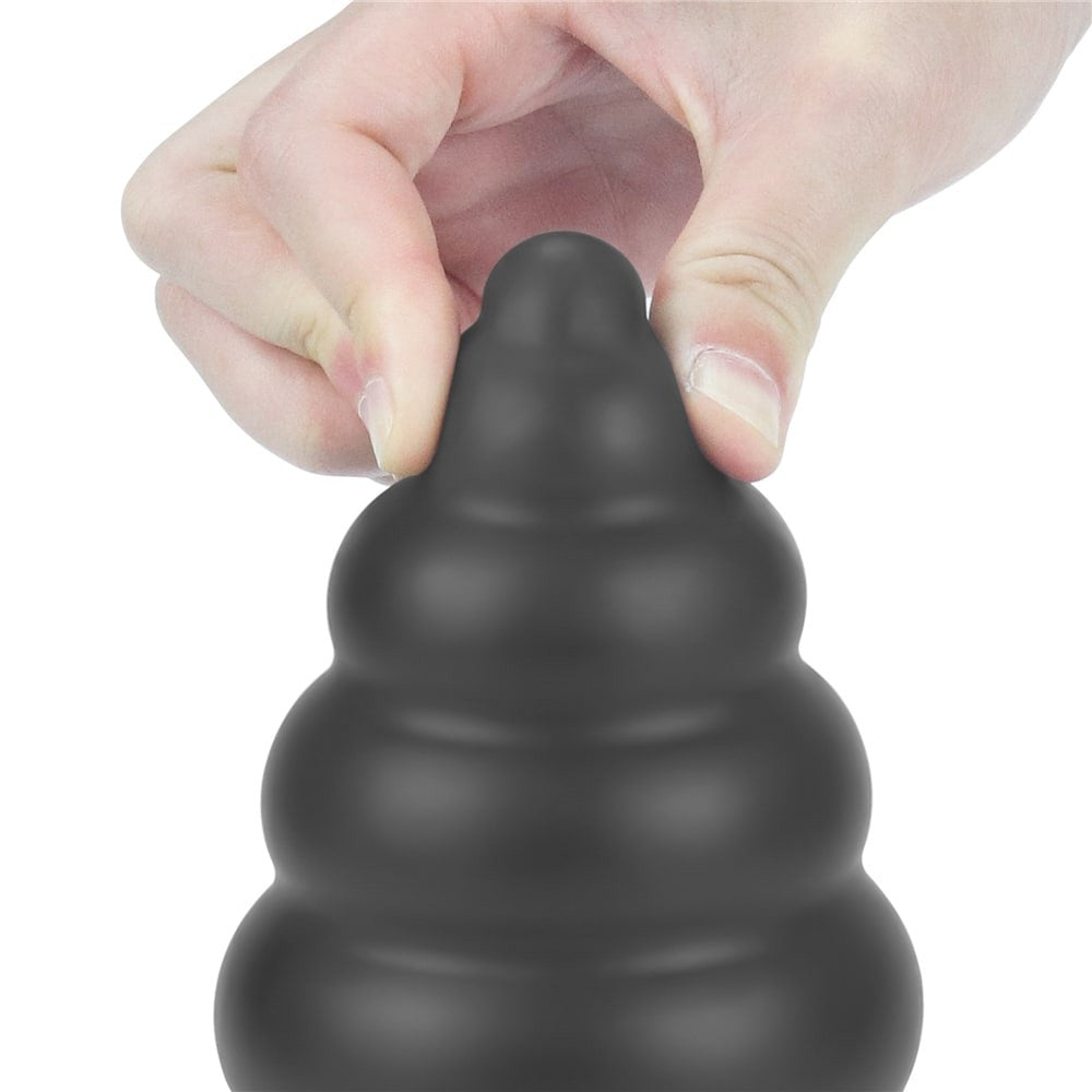Anal Cracker - Dop Anal cu Vibratii si Telecomanda, Negru, 18 cm - detaliu 1