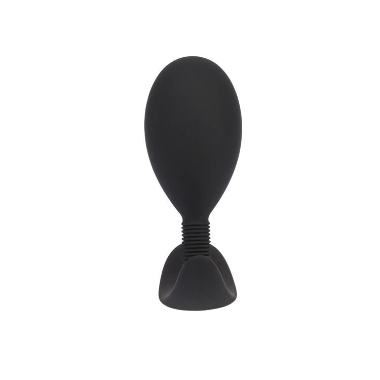 Anal Play Plug L - Dop Anal din Silicon Negru, 10 cm - detaliu 2