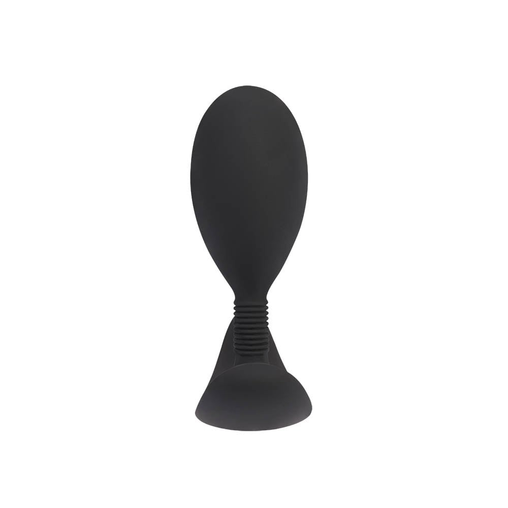 Anal Play Plug M - Dop Anal Forma de Bulb din Silicon, 9 cm - detaliu 2