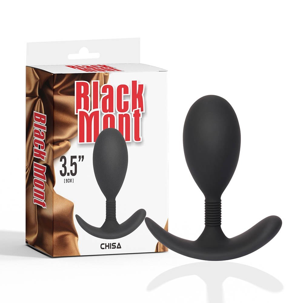 Anal Play Plug M - Dop Anal Forma de Bulb din Silicon, 9 cm - detaliu 4