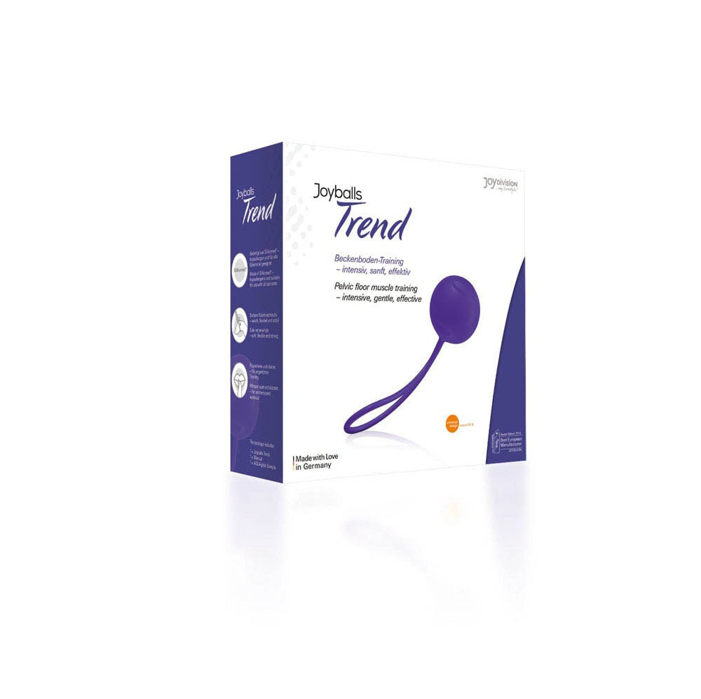 Anal Wave - Bilă vaginală, mov, 13.5 cm