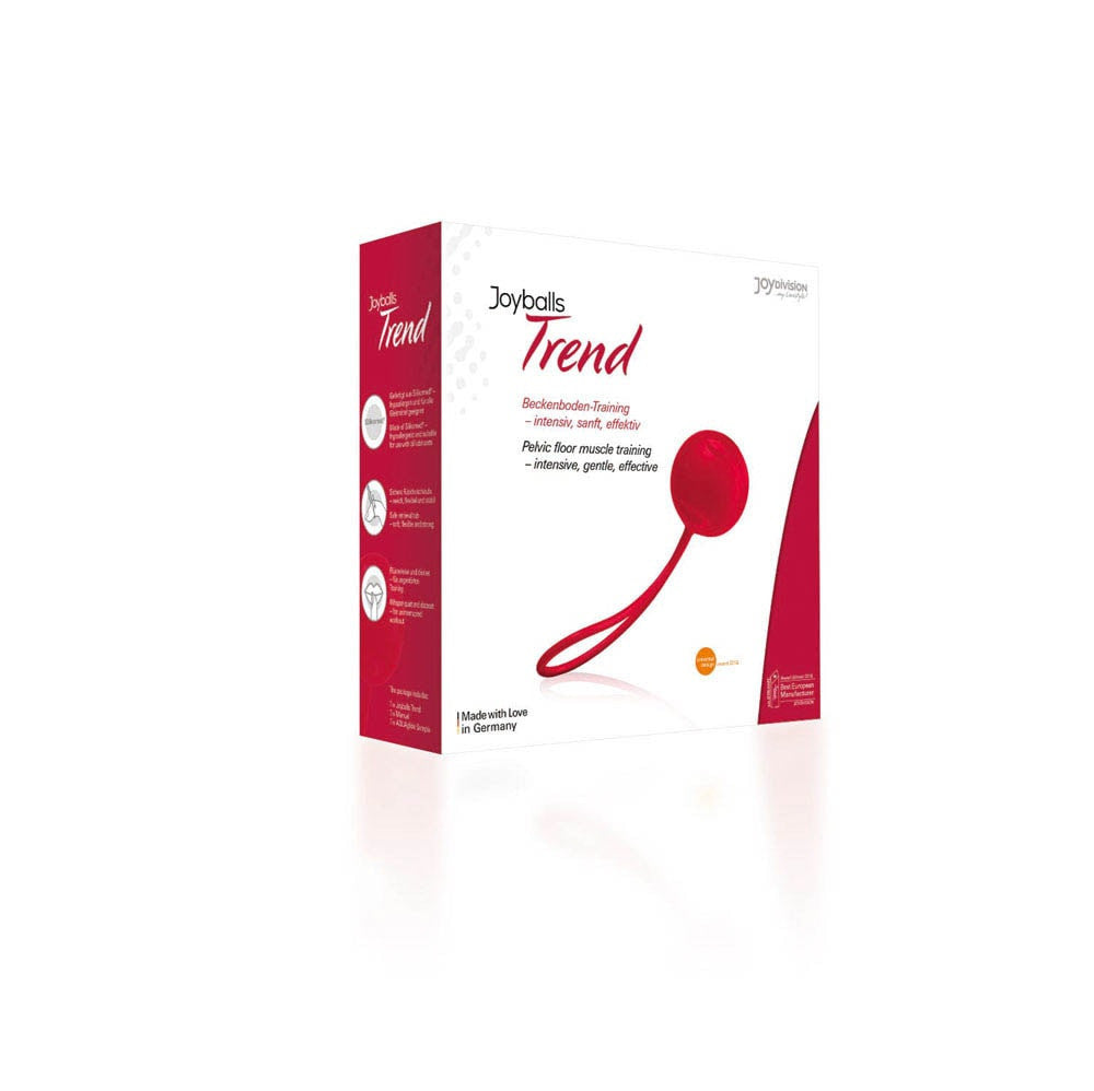 Anal Wave - Bilă vaginală, roșu, 13.5 cm