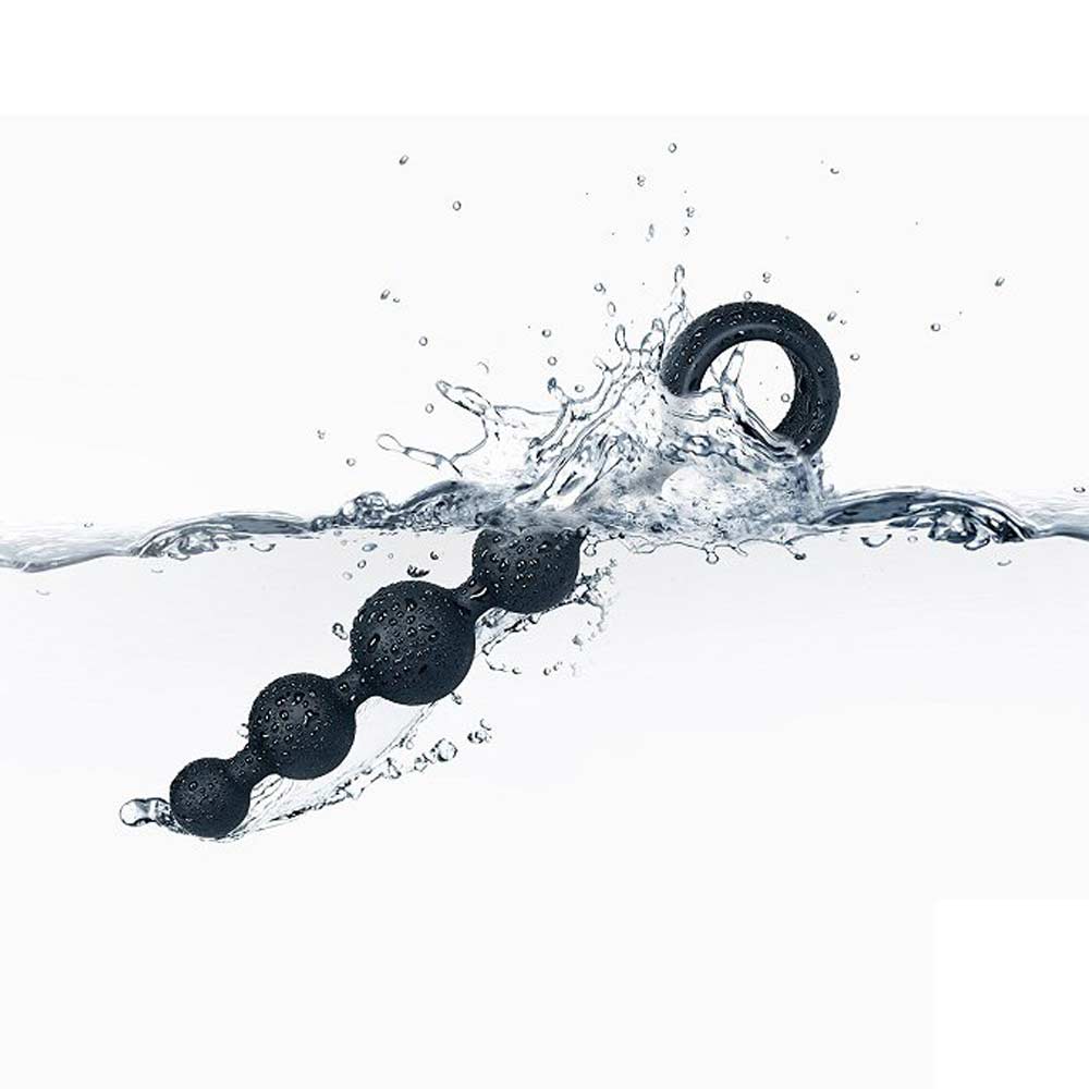 Anal Wave - Bile anale, negru, 17.5 cm - detaliu 1