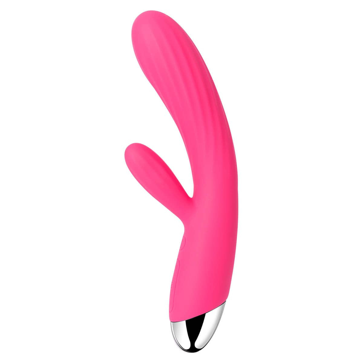 Angel - Vibrator iepuraș, roșu, 19 cm - detaliu 2