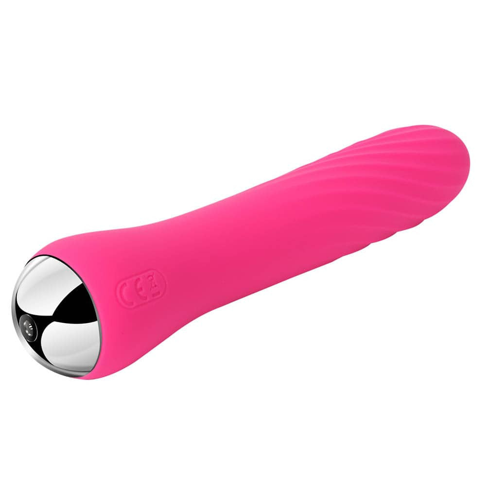 Anya - Vibrator roșu, 19.5 cm - detaliu 2