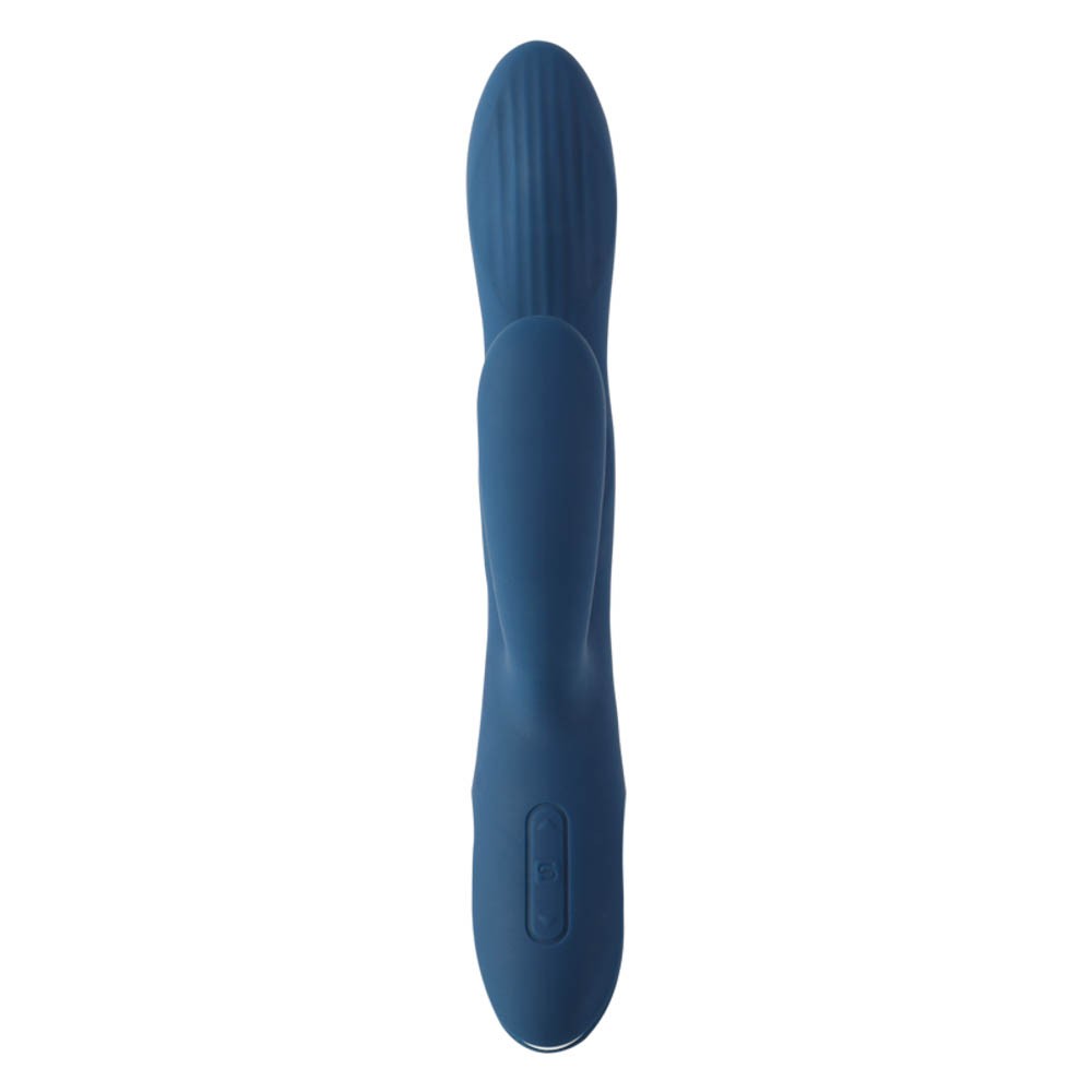Aylin Dark Blue - Vibrator Iepuras Reincarcabil, 21,5 cm