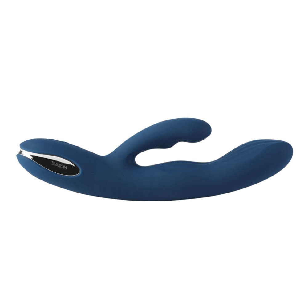 Aylin Dark Blue - Vibrator Iepuras Reincarcabil, 21,5 cm - detaliu 1
