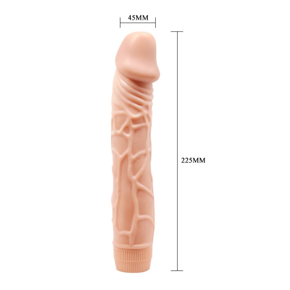 Barbara Bob - Vibrator realistic, 22 cm - detaliu 1