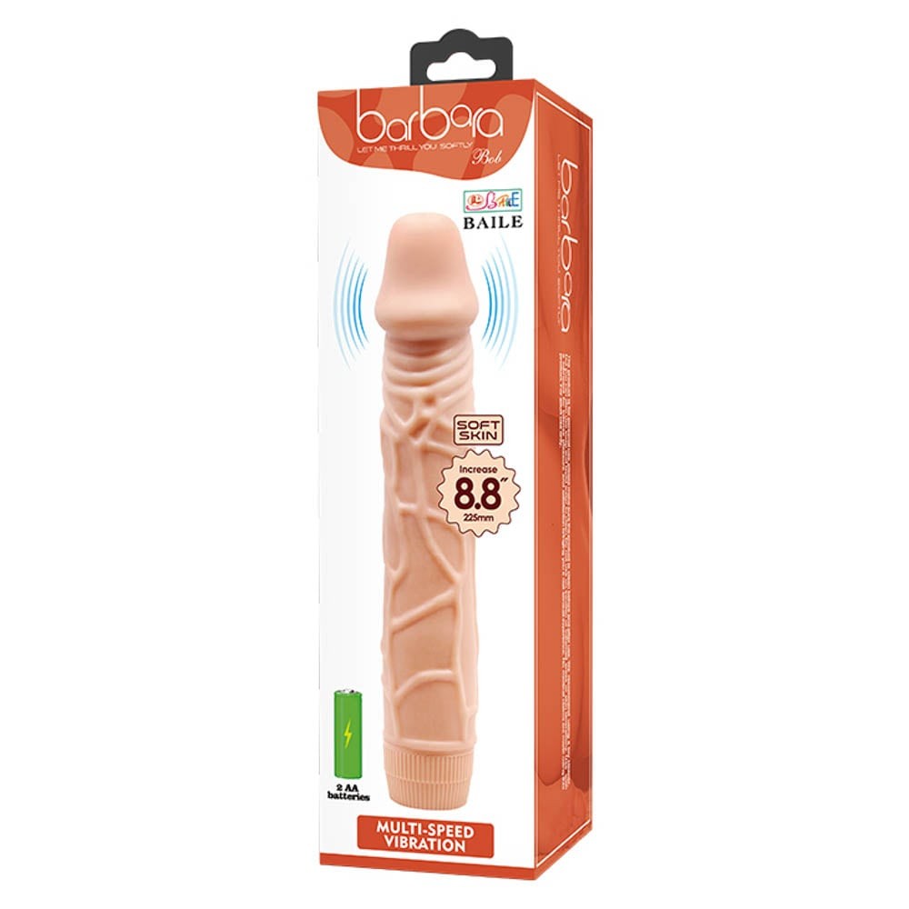 Barbara Bob - Vibrator realistic, 22 cm - detaliu 4