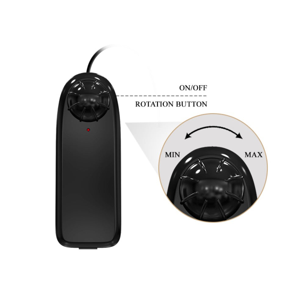 Barbara Max 6.7 " - Vibrator Relistic cu Functie Rotatie, 17x3.7 cm - detaliu 7