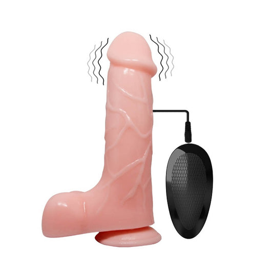 Barbara - Vibrator realist, 21 cm - detaliu 3