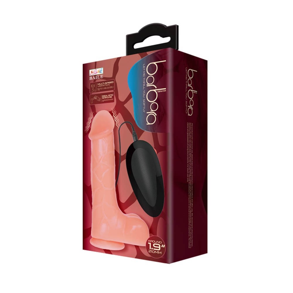 Barbara - Vibrator realist, 21 cm - detaliu 4