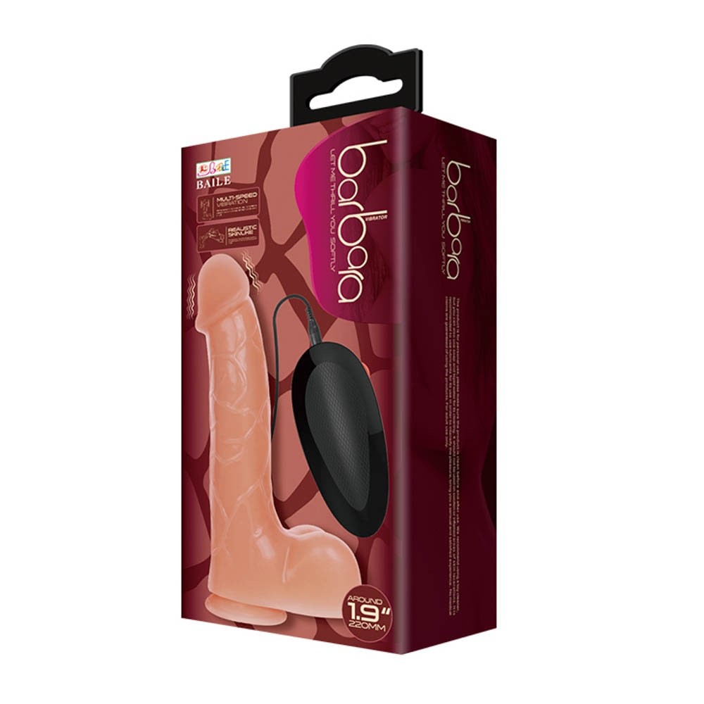 Barbara - Vibrator realist, 22 cm - detaliu 5