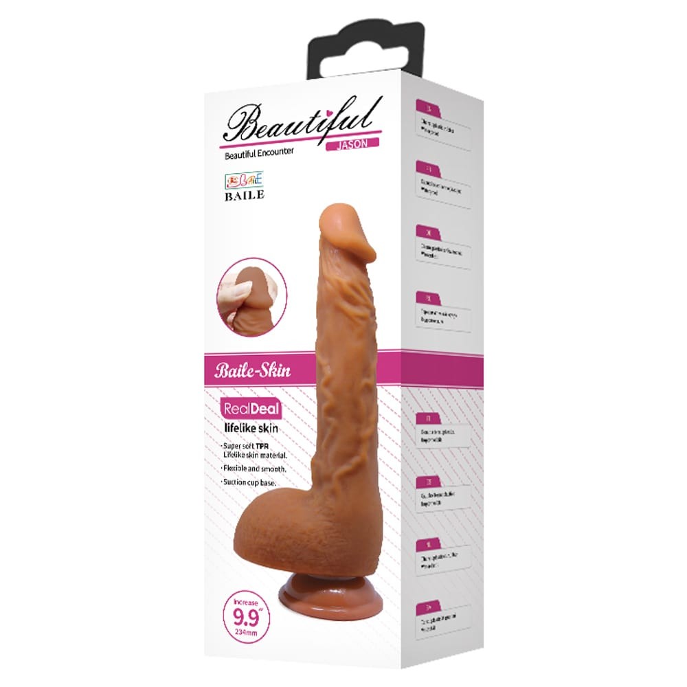 Beautiful Johnson - Dildo realist, 25 cm - detaliu 4