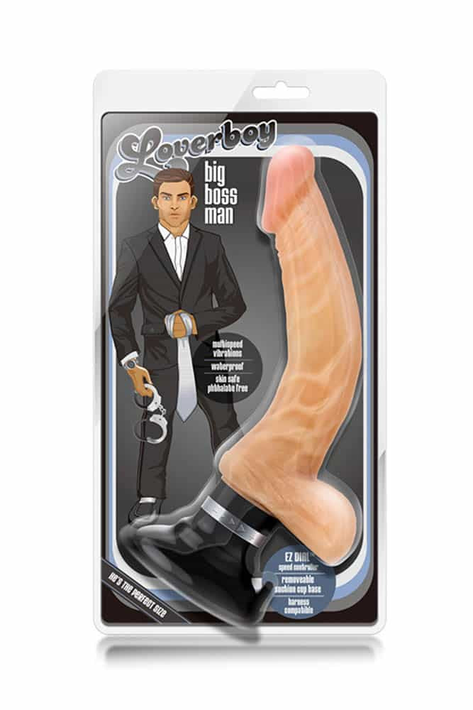 Big Boss Man - Vibrator realistic, flesh, 26.7 cm - detaliu 1