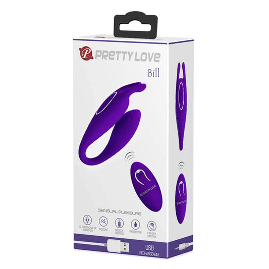 Bill - Stimulator pentru clitoris, mov, 11.8 cm - detaliu 5