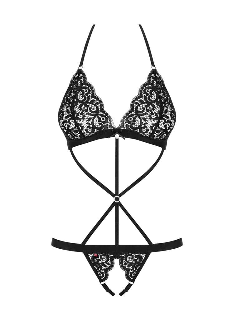 Body Dama 831-TED-1 teddy Negru, Marime S/M - detaliu 2
