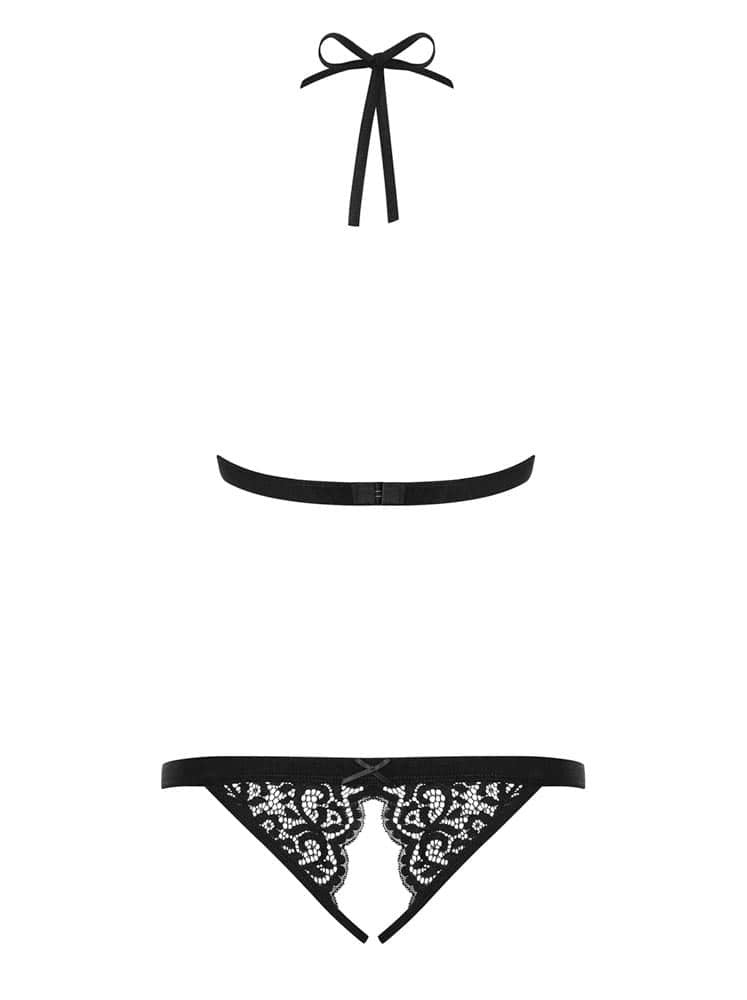 Body Dama 831-TED-1 teddy Negru, Marime S/M - detaliu 3