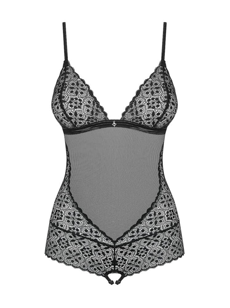 Body Irezistibil Shibu teddy Negru, Marime S/M - detaliu 4