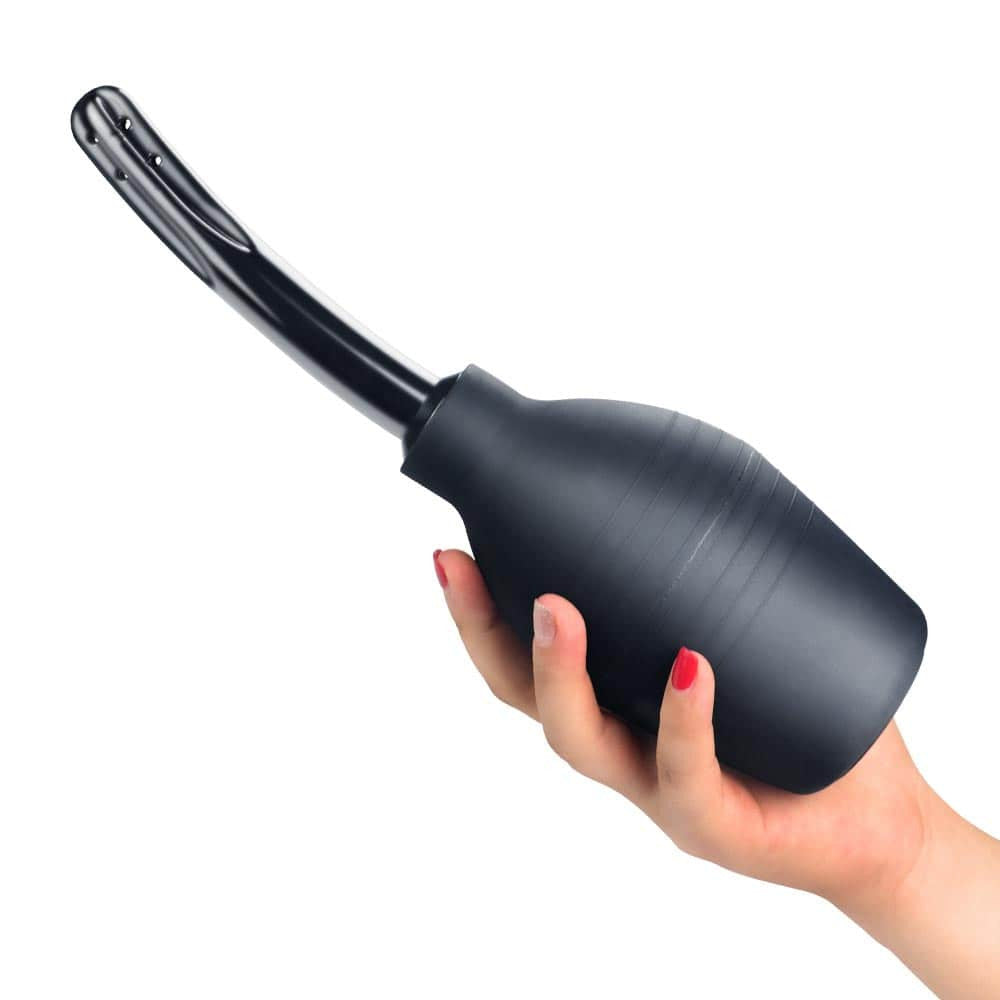 Bondage Fetish Douche - Irigator anal, negru, 25.5 cm - detaliu 1