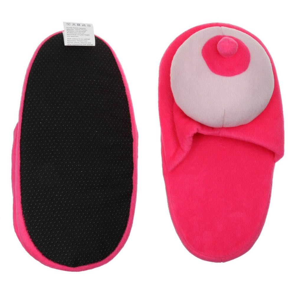 Boobs Slippers Papuci de Casa cu Forma de Sani - detaliu 1