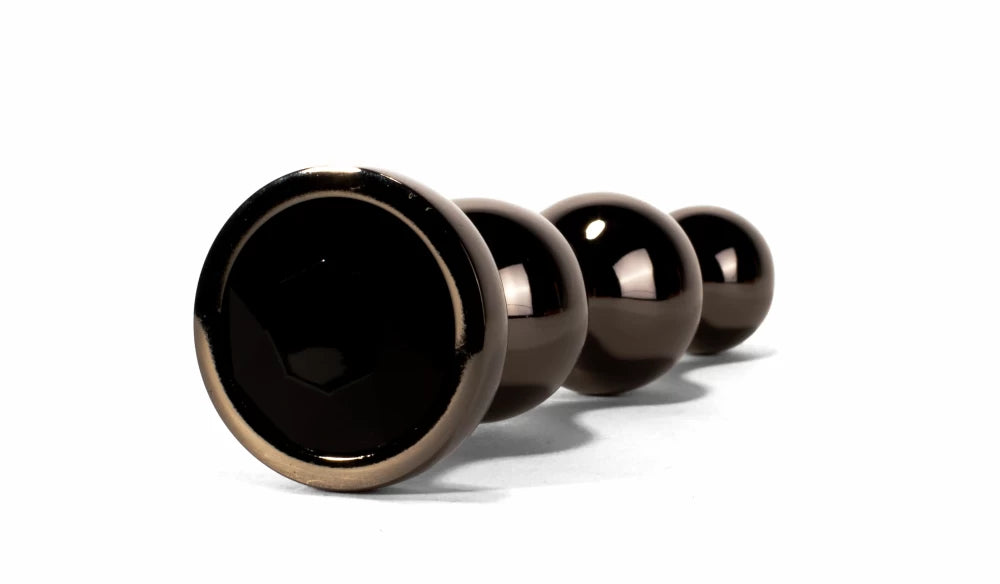 Booty Call - Dop anal metalic, bronz, S - detaliu 4