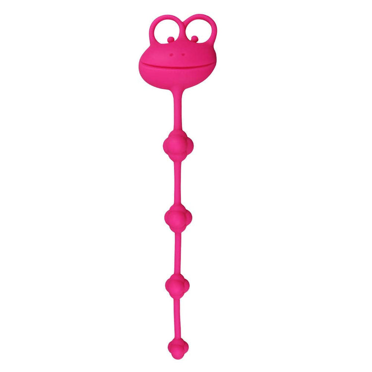 Broscuta Curioasa - Bile Anale din Silicon cu Forma de Broasca, 27 cm - detaliu 3