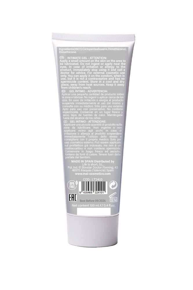 BTB - Lubrifiant pe Baza de Silicon Compatibil cu Jucariile Sexuale, 100 ml