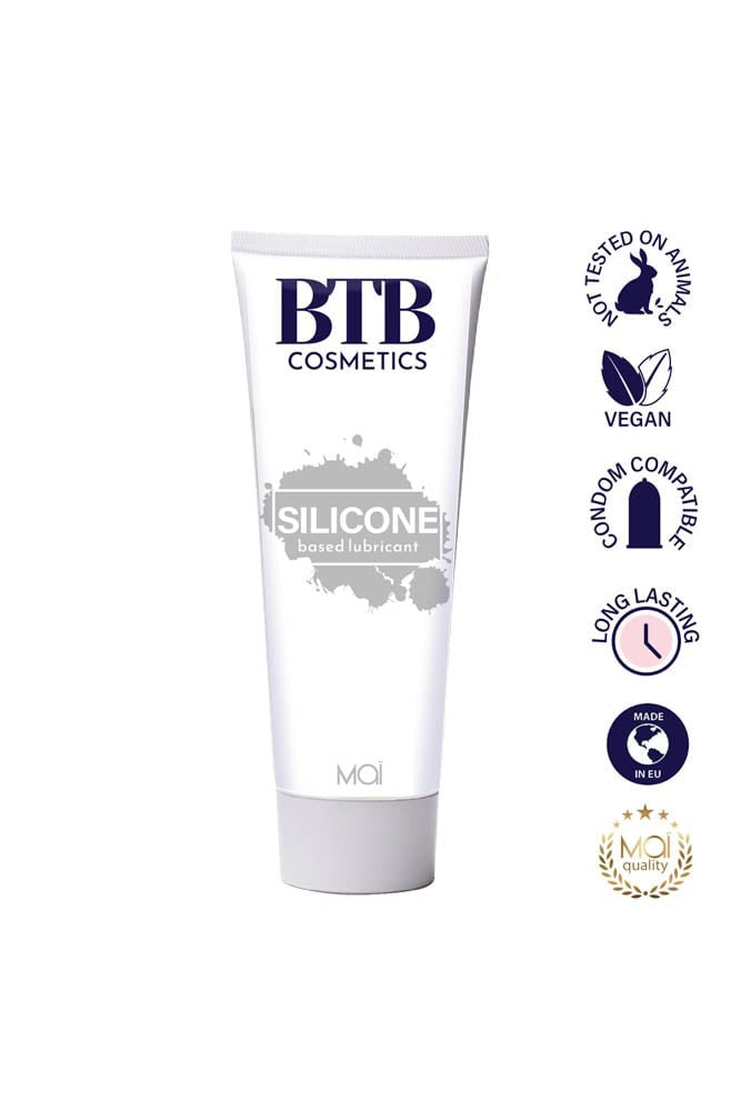 BTB - Lubrifiant pe Baza de Silicon Compatibil cu Jucariile Sexuale, 100 ml - detaliu 3